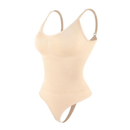 Sculpting Shapewear Seamless Thong Bodysuit